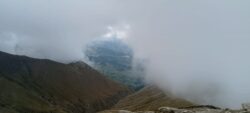 Nebbia dal Gorzano